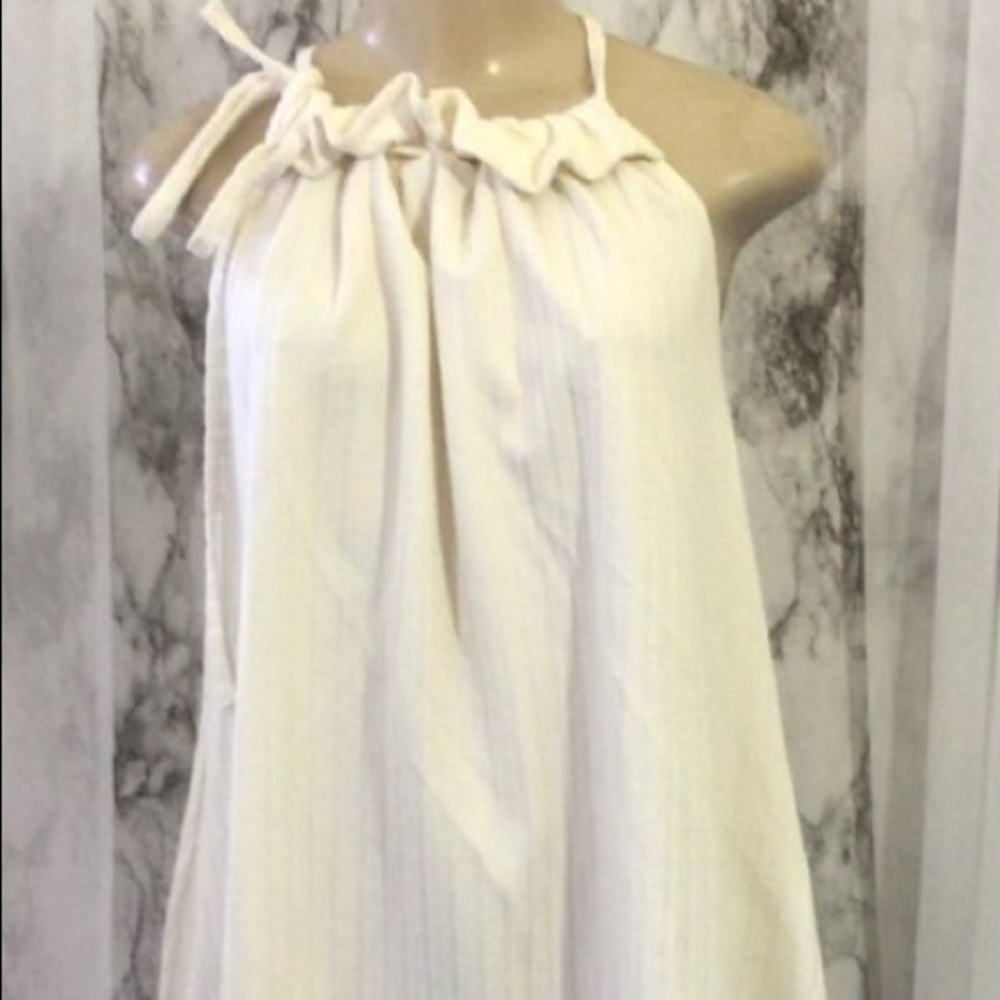 Free People Athens Square Neck (ties) Midi Dress✨SOLD✨ - Picture 3 of 4